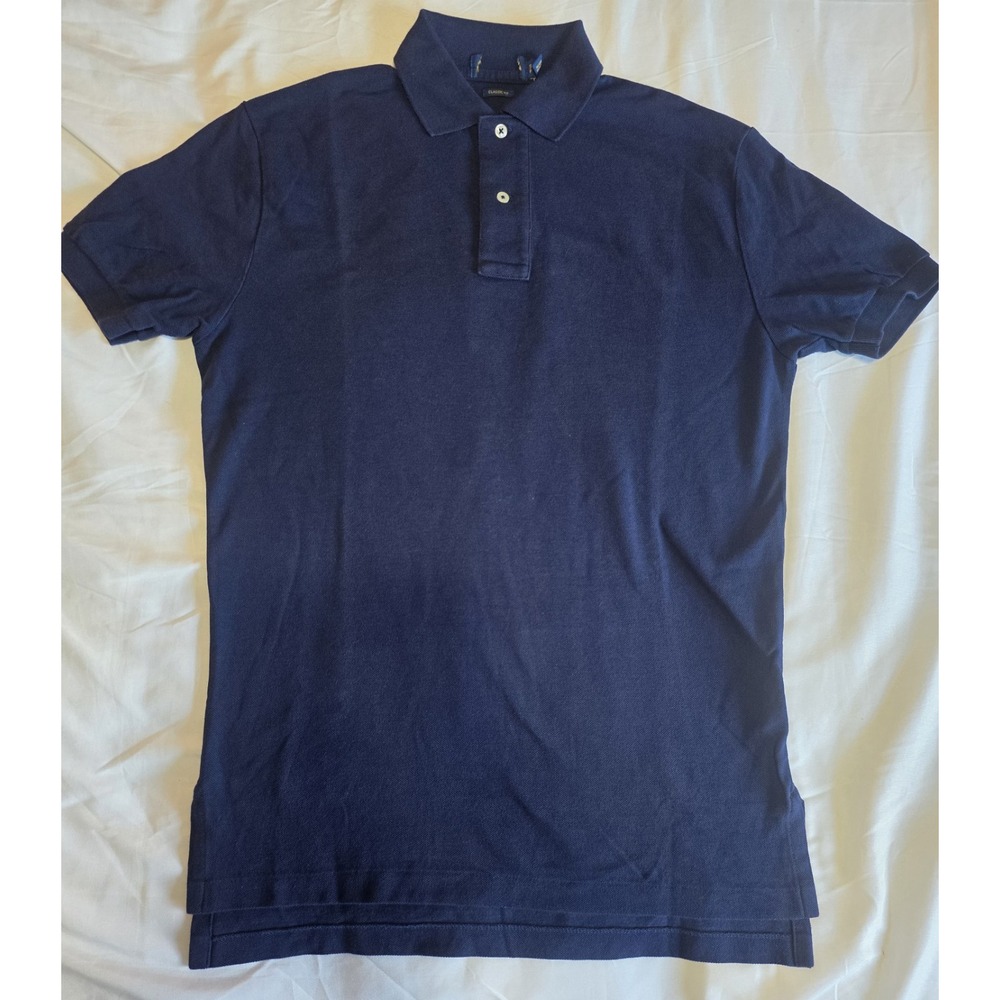 Polo Ralph Lauren Classic Fit Cotton Navy Blue Polo Shirt Men's Size Small NWOT